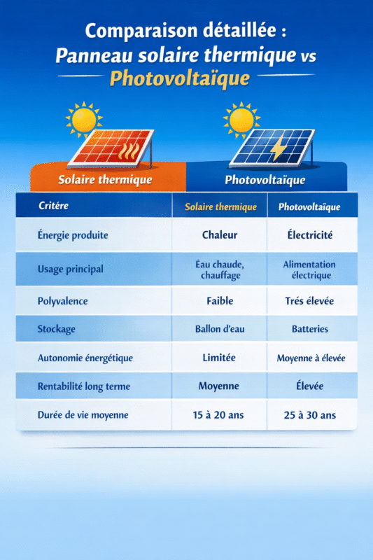 Panneau solaire et Panneau photovoltaïque : quelles différences ?