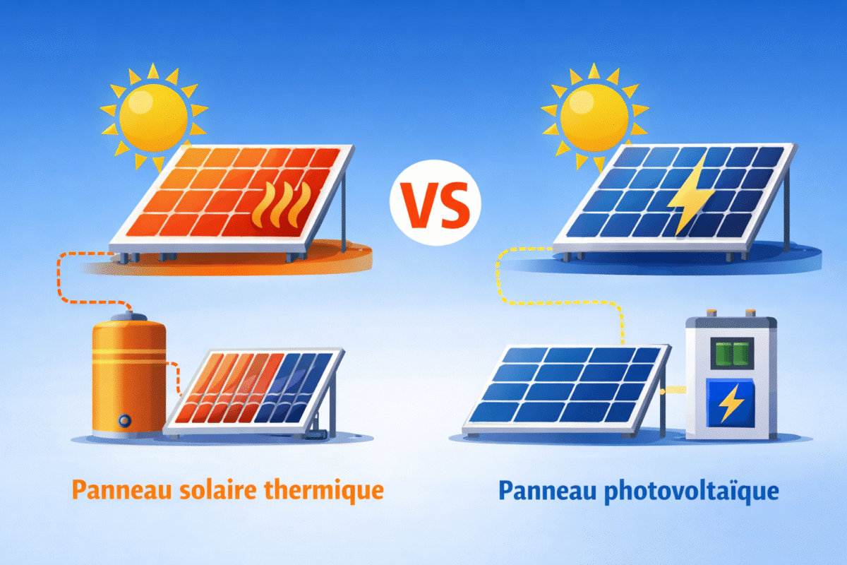 Panneau solaire et Panneau photovoltaïque